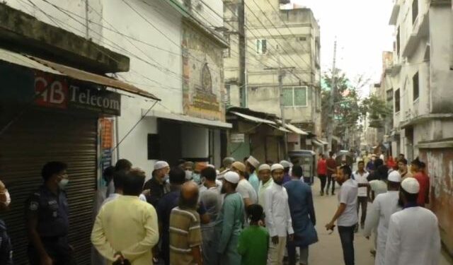 বাবুরাইলে মসজিদে কাজ করতে গিয়ে বিদ্যুৎ স্পৃষ্টে নিহত ১