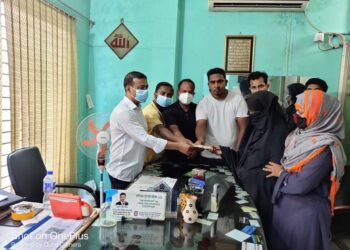 লেবাননে নিহত রাশেদ’র পরিবারকে প্রবাসী ও প্রবাস ফেরত কল্যাণ পরিষদের আর্থিক সহায়তা প্রদান