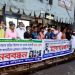 সাংবাদিক ইলিয়াস হত্যায় জড়িতদের দৃষ্টান্ত মূলক শাস্তির দাবিতে মানববন্ধন