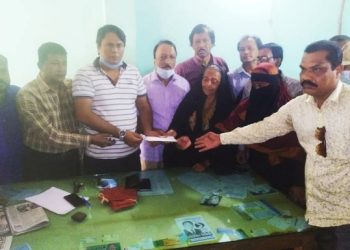 নিহত সাংবাদিক ইলিয়াসের পরিবারকে আর্থিক সহায়তা করেছে বন্দরের সাংবাদিকরা