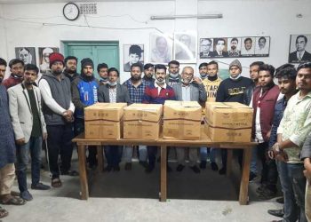 শামীম ওসমানের পক্ষে বিশ হাজার মাস্ক বিতরণ করবে ছাত্রলীগ