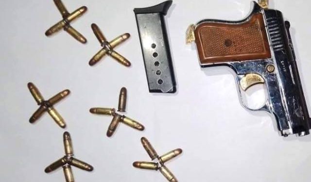 সোনারগায়ে ২৪ রাউন্ড গুলিসহ একটি বিদেশী পিস্তল উদ্ধার