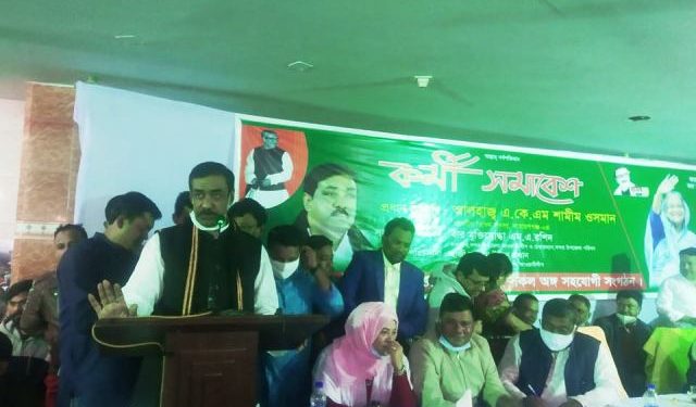 মেয়র আইভীকে নিয়ে একসাথে কাজ করার আহ্বান জানালেন শামীম ওসমান