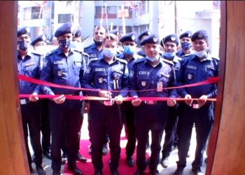 ফতুল্লা মডেল থানায় পুলিশ ক্যান্টিন’র উদ্বোধন