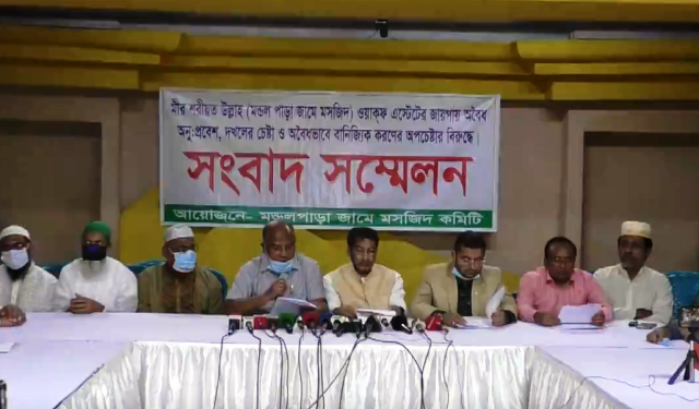 মেয়র আইভীর বিরুদ্ধে ৫৩৯ বছরের পুরনো মসজিদ’র ওয়াকফ করা জমি দখলের অভিযোগ