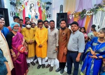 নগর খানপুরে সরস্বতী পূজা উপলক্ষে আলোচনা সভা অনুষ্ঠিত