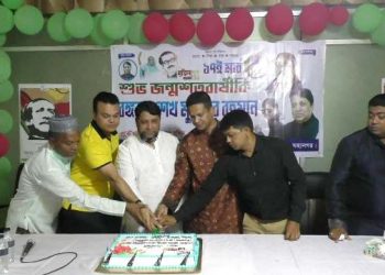 সিদ্ধিরগঞ্জে বঙ্গবন্ধুর জন্মবার্ষিকী উদযাপন করলো শেখ রাসেল জাতীয় শিশু কিশোর পরিষদ