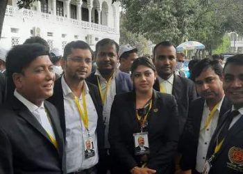 সুপ্রিম কোর্ট আইনজীবী সমিতির নির্বাচনে সাদা প্যানেলের প্রচারণায় মোহসীন মিয়া