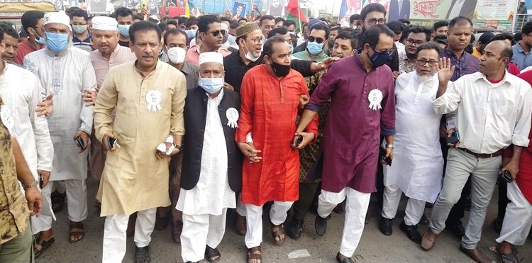 ফতুল্লা থানা আওয়ামীলীগের উদ্যোগে নানা আয়োজনে বঙ্গবঙ্গুর জন্ম শতবার্ষিকী পালন