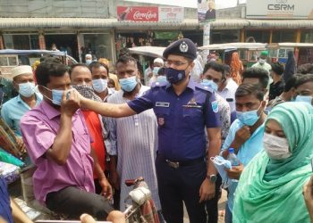 করোনাকে সহজভাবে নিয়েন না-এএসপি জায়েদ পারভেজ