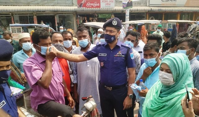 করোনাকে সহজভাবে নিয়েন না-এএসপি জায়েদ পারভেজ