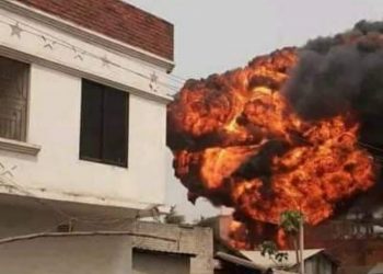 সিদ্ধিরগঞ্জে অবৈধ জ্বালানি তেলের গোডাউনে ভয়াবহ অগ্নিকান্ড