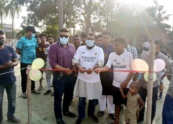 বীর মুক্তিযোদ্ধা আব্দুল হামিদ মোল্লা স্মৃতি ডিগবল টুর্ণামেন্ট’র উদ্বোধন