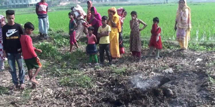রুপগঞ্জে আগুনে পুরা অজ্ঞাত মৃত দেহ উদ্ধার