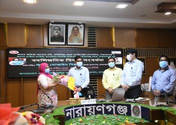 উপসচিব পদোন্নতি প্রাপ্ত খাদিজা তাহেরা ববি’র বিদায় সংবর্ধনা