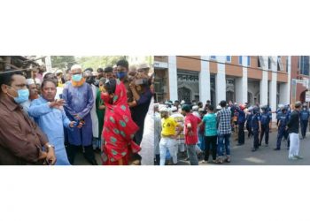 বন্দরে মসজিদে ইমাম কেন্দ্র করে সংঘর্ষে আহত ৫