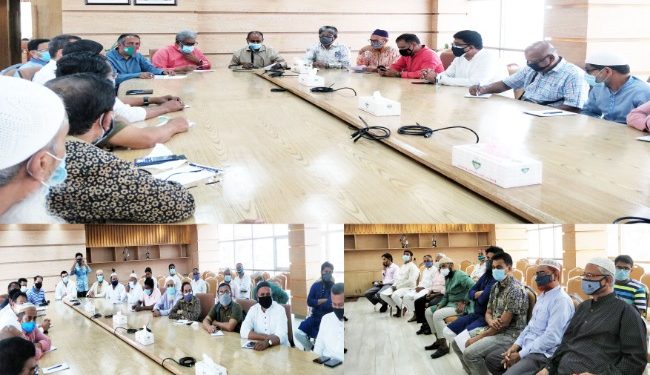 চেম্বার অব কমার্স’র সাথে দোকান মালিক সমিতির মত বিনিময় সভা অনুষ্ঠিত