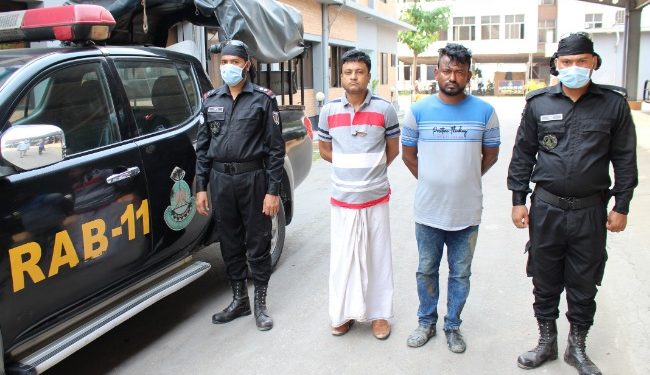 কাচঁপুরে বিদেশী পিস্তল সহ সন্ত্রাসী মোমেন গ্রেফতার