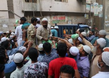 নাসিম ওসমানের আত্মার মাগফেরাত কামনায় মোমিনের উদ্যোগে দোয়া