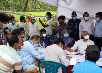 নারায়ণগঞ্জে লঞ্চ ডুবির ঘটনায় গণশুনানী অনুষ্ঠিত