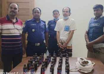 চিহিৃত মাদক ব্যবসায়ী ফেন্সি সোহেল বন্দর থানা পুলিশের জালে