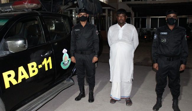 রুপগঞ্জে চাঁদাবাজ মাসুদ গ্রেফতার