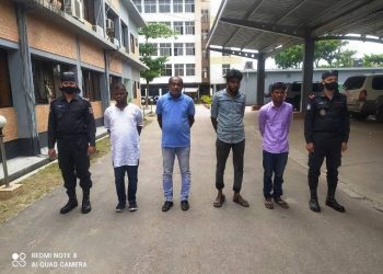 নিতাইগঞ্জে বিপুল পরিমান মাদক সহ গ্রেফতার ৪