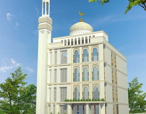 মাওলা আলী জামে মসজিদ নির্মাণের কাজ শুরু হওয়ায় নাসিকের প্রতি খোরশেদের কৃতজ্ঞতা