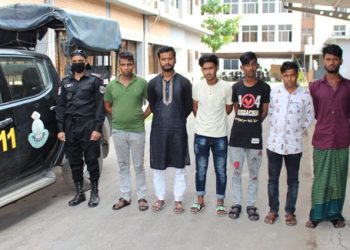 র‌্যাব-১১’র পৃথক অভিযানে জ্বালানী তেল চুরি সিন্ডিকেটের ৯ সক্রিয় সদস্য গ্রেফতার