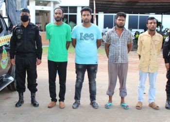 সিদ্ধিরগঞ্জে ৪ পরিবহন চাঁদাবাজ গ্রেফতার