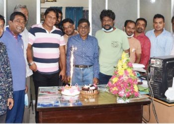সাংবাদিক হাবিবুর রহমান বাদলের জন্মদিন পালন