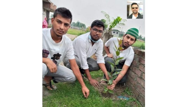 অয়ন ওসমানের পক্ষে কাশীপুর ইউনিয়ন ছাত্রলীগের উদ্যোগে বৃক্ষ রোপন কর্মসূচি