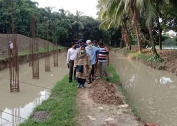 ভোকেশনাল টেকনিক্যাল স্কুল ও কলেজ’র খেলার মাঠ রক্ষায় পরিদর্শনে মেয়র আইভী
