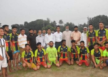 ফাইনাল ম্যাচে শম্ভুপুরাকে ৩-১ গোলে উড়িয়ে সনমান্দি চ্যাম্পিয়ন