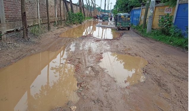 ডেমরা-রূপগঞ্জ-কালীগঞ্জ সড়ক ঝুঁকিপূর্ণ
