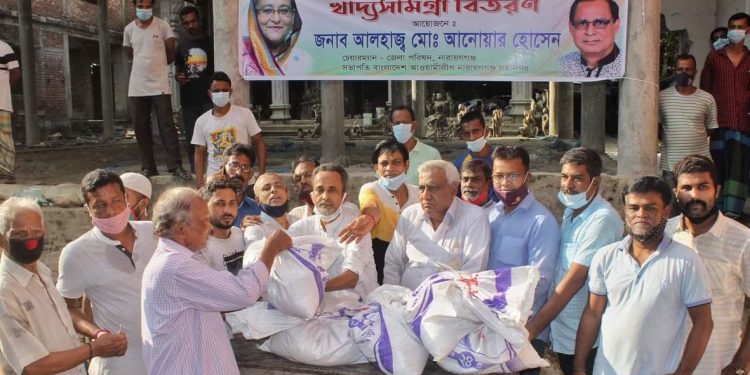 গরিব দুঃখী মানুষের জন্য আনোয়ার হোসেন খুবই আন্তরিক- স্বপন চৌধুরী