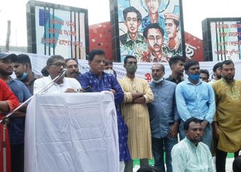 মেয়র পরিবার দেবোত্তর সম্পত্তি আত্মসাৎ করেছে-এড.খোকন সাহা