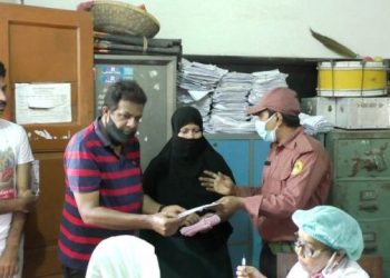 ১৭ নং ওয়ার্ডে করোনার ২য় ডোজের কার্যক্রমের উদ্বোধন করলেন কাউন্সিলর বাবু