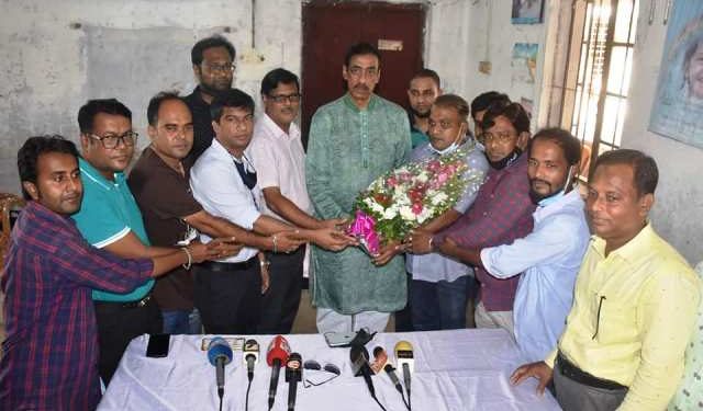 নারায়ণগঞ্জ টেলিভিশন জার্নালিস্ট এসোসিয়েশন’র সাথে শামীম ওসমান’র মতবিনিময় সভা অনুষ্ঠিত