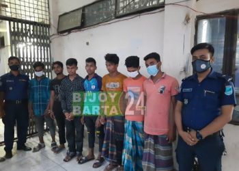 আড়াইহাজারে কিশোরী গনধর্ষণের ঘটনায় গ্রেফতার ৯ আসামী কারাগারে