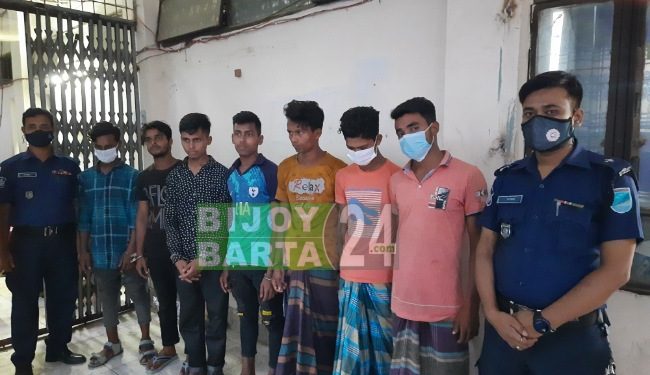 আড়াইহাজারে কিশোরী গনধর্ষণের ঘটনায় গ্রেফতার ৯ আসামী কারাগারে