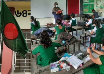 আবারও ক্লাসের ঘন্টা বেজেছে শিক্ষা প্রতিষ্ঠানে