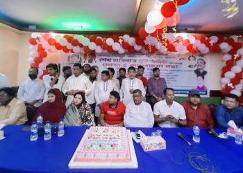 আওয়ামীলীগ নেতা মহসিন ভূইয়ার উদ্যোগে প্রধানমন্ত্রী’র জন্মদিন পালন