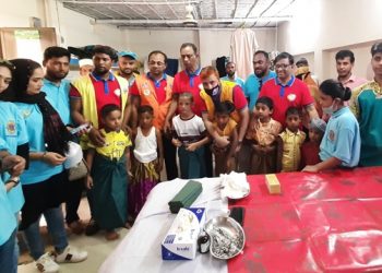 লায়ন্স ক্লাব অব ঢাকা না’গঞ্জ ওয়ারিয়র্সের উদ্যোগে দিনব্যাপি সেবামূলক কার্যক্রম অনুষ্ঠিত