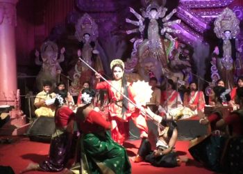 নারায়ণগঞ্জে এই প্রথম শুভ মহালয়া অনুষ্ঠিত