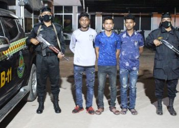 র‌্যাব-১১’র অভিযানে ৩ জন মাদক ব্যবসায়ী গ্রেফতার