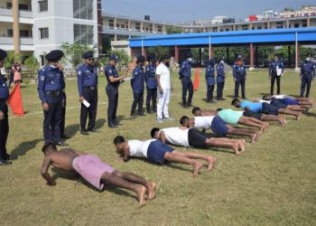 শেষ হলো ২য় দিনের পুলিশ কনস্টেবল নিযোগ কার্যক্রম