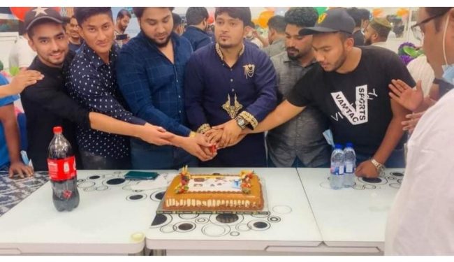 দুবাইতে অয়ন ওসমান’র জন্মদিন পালন