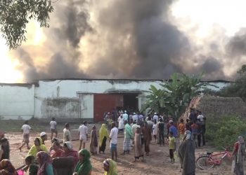 বন্দরে তুলার মিলের আগুন নিয়ন্ত্রনে