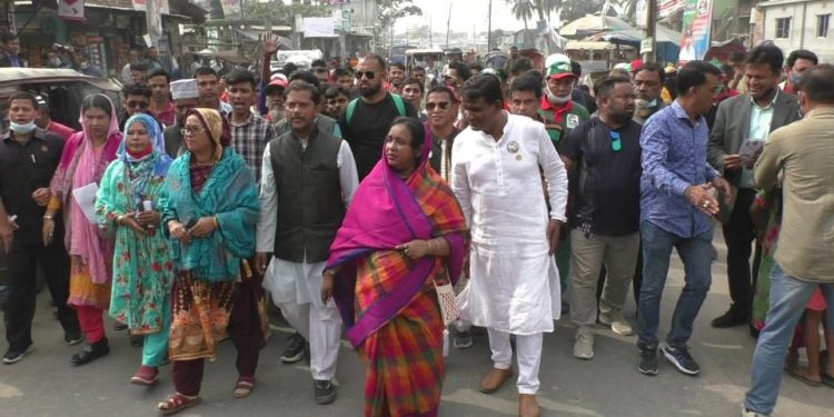 আমার বিরুদ্ধে কোন সন্ত্রাসী ও চাঁদাবাজির অভিযোগ নেই-আইভী